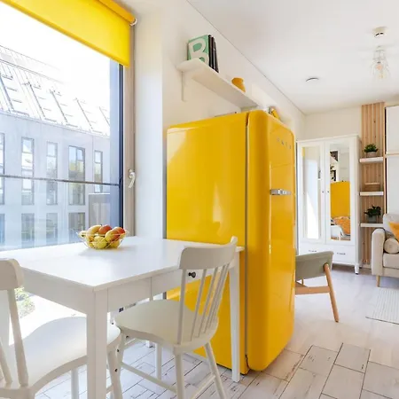 Yellow Studio Paupys Apartmán *