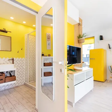Yellow Studio Paupys Apartment